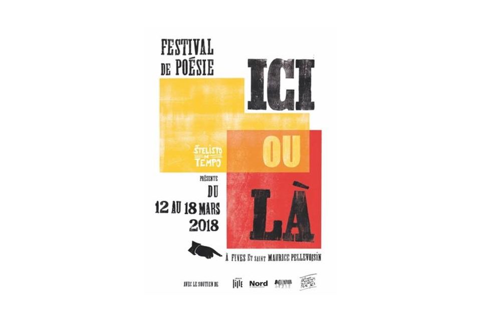 Affiche du festival de poésie