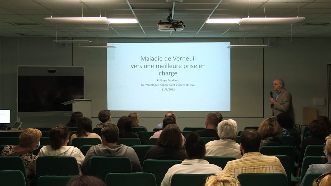 Extrait de la captation de la conférence Maladie de Verneuil pour l'association Solidarité Verneuil
